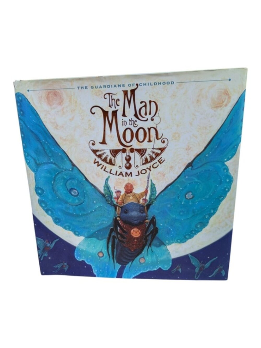 **4/$20**  Man in the Moon by William Joyce Illustrated Hardcover Book